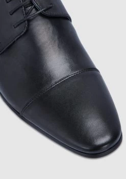 Garbo Leather Dress Shoes -yd. 16CFWD03 BLK 4