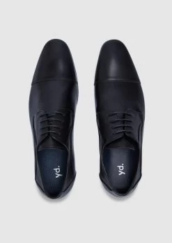 Garbo Leather Dress Shoes -yd. 16CFWD03 BLK 5