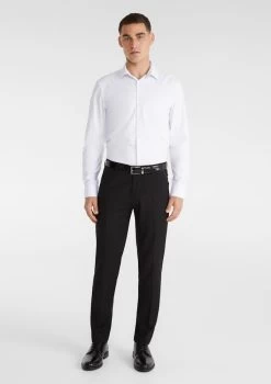 Aston Slim Dress Pant -yd. 18CBOD01 BLK MODEL