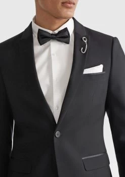 Aston Slim Suit Jacket -yd. 19ASUX04 BLK 4