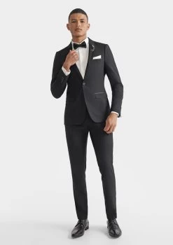 Aston Slim Suit Jacket -yd. 19ASUX04 BLK MODEL