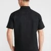 Hamilton Linen Blend Shirt -yd. 20CSSX01 BLK 2