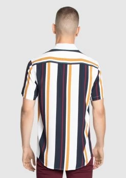 Kansas Viscose Stripe Shirt