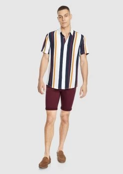 Kansas Viscose Stripe Shirt -yd. 20CSSX35 DBL MODEL