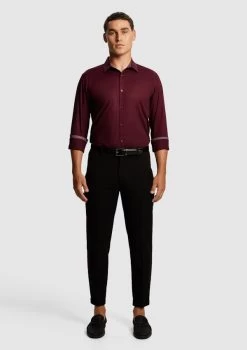 Kent Cropped Chinos -yd. 21ABOC02 BLK MODEL