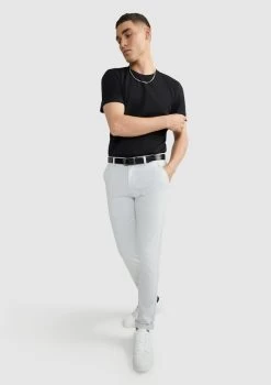 Mesh Super Stretch Textured Tee -yd. 21ASTB01 BLK 7