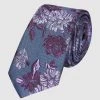 Colby Floral 5 Cm Tie -yd. 21ATIX09 PUR 1