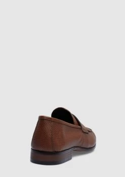 Dayton Textured Leather Loafer