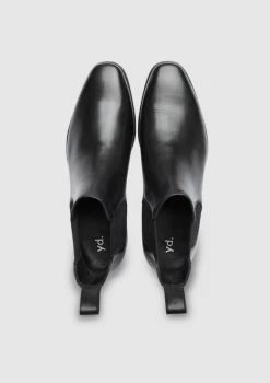 New York Leather Chelsea Boot -yd. 21CFWD03 BLK 5