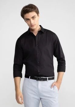 Warrior Regular Fit Shirt -yd. 21CLSD01 BLK 1