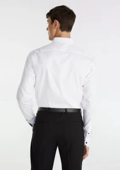 Motril Slim Textured Shirt -yd. 21CLSD02 WHT 2