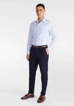 Maxx Regular Dress Shirt -yd. 21CLSD17 BLU 4