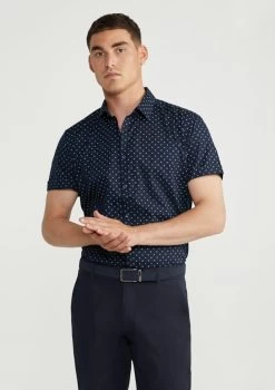 Tylo Print Shirt -yd. 21CSSX04 NAV 2