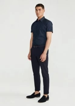 Tylo Print Shirt -yd. 21CSSX04 NAV 5