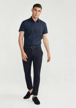 Tylo Print Shirt -yd. 21CSSX04 NAV MODEL