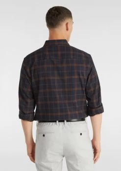 Lawson Linen Blend Shirt -yd. Y221LS17 INK 2