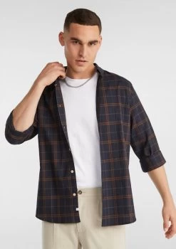 Lawson Linen Blend Shirt -yd. Y221LS17 INK 4