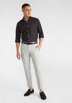 Lawson Linen Blend Shirt -yd. Y221LS17 INK MODEL