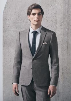 Charlie Slim Suit Jacket -yd. Y221SJ03 CHR CROP