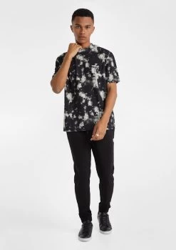 Robbie Print Tee -yd. Y221TB02 BLK MODEL