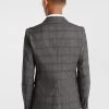 PRINCETON CHECK SUIT -yd. Y223BL06 CHR MODEL 5 AW23