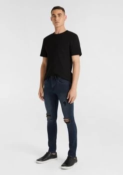 Dexter Ripped Skinny Jean -yd. Y223DE03 INK 4
