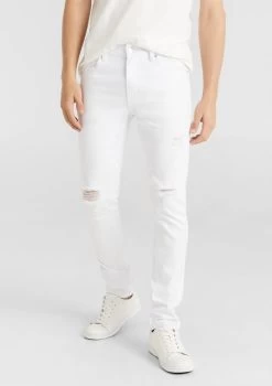 Lemmy Ripped Skinny Jean -yd. Y223DE09 WHT 1
