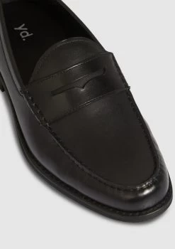 Richie Leather Loafer -yd. Y223FD03 BLK 4