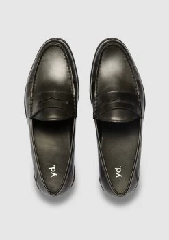 Richie Leather Loafer -yd. Y223FD03 BLK 5
