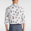 Atwell Linen Blend Print Shirt -yd. Y223LS06 MLT 2