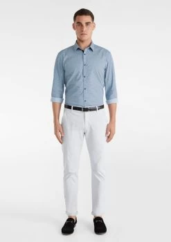 Metric Slim Shirt -yd. Y223LS20 BLU MODEL
