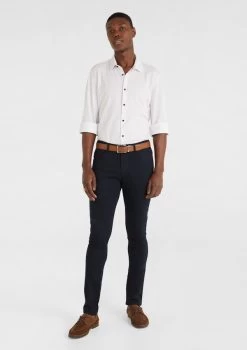 Battista Slim Shirt -yd. Y223LS30 WHT MODEL