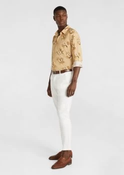 Island Shirt -yd. Y223LS31 TAN 4