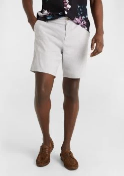 Ben Linen Blend Short -yd. Y223SH08 ICE 1