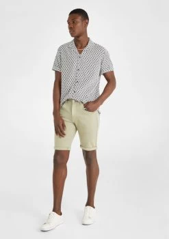 Cash Geo Print Shirt -yd. Y223SS06 WHT 4