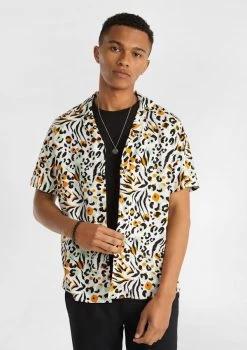 Snappy Viscose Print Shirt -yd. Y223SS13 MLT 1