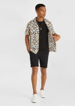 Snappy Viscose Print Shirt -yd. Y223SS13 MLT MODEL