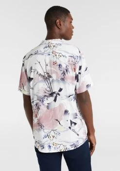 Caprice Viscose Crane Shirt