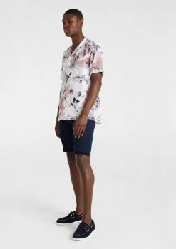 Caprice Viscose Crane Shirt -yd. Y223SS16 PNK 4