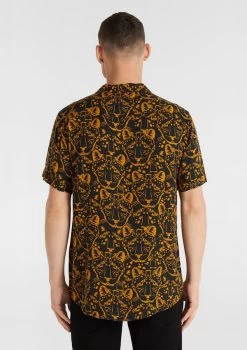 Cheetah Print Viscose Shirt