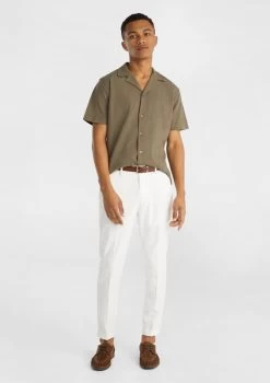 Carven Stretch Shirt -yd. Y223SS24 KHA MODEL