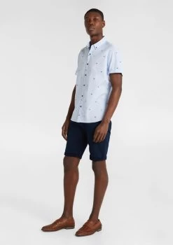 Phil Origami Print Shirt -yd. Y223SS35 LBL 4