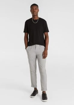 Zahn Textured Tee -yd. Y223TB01 BLK MODEL