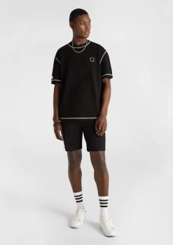 Bleeker Relaxed Tee -yd. Y223TB05 BLK MODEL