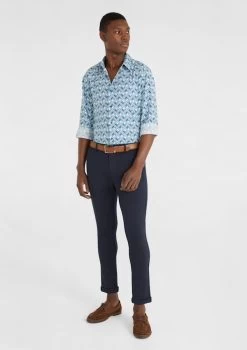 Turner Slim Cropped Ponte -yd. Y224CB04 NVY MODEL