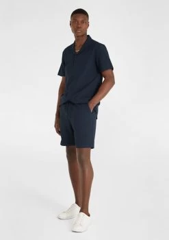 Seersucker Relaxed Short -yd. Y224SH02 NVY 4