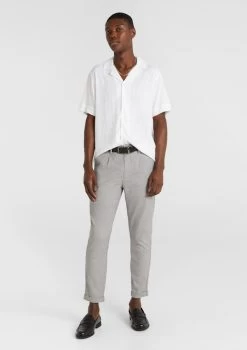 Mclean Viscose Blend Shirt -yd. Y224SS02 WHT MODEL