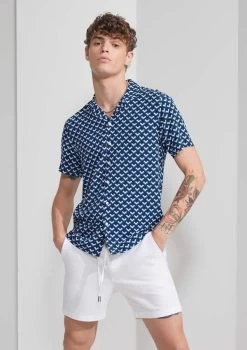 George Geo Shirt -yd. Y224SS07 BLK CROP