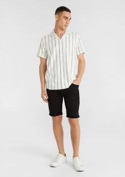 Supreme Stripe Shirt -yd. Y224SS15 CRM MODEL