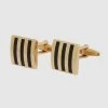 Gold Bars Cufflinks -yd. Y231AC06 GLD 1